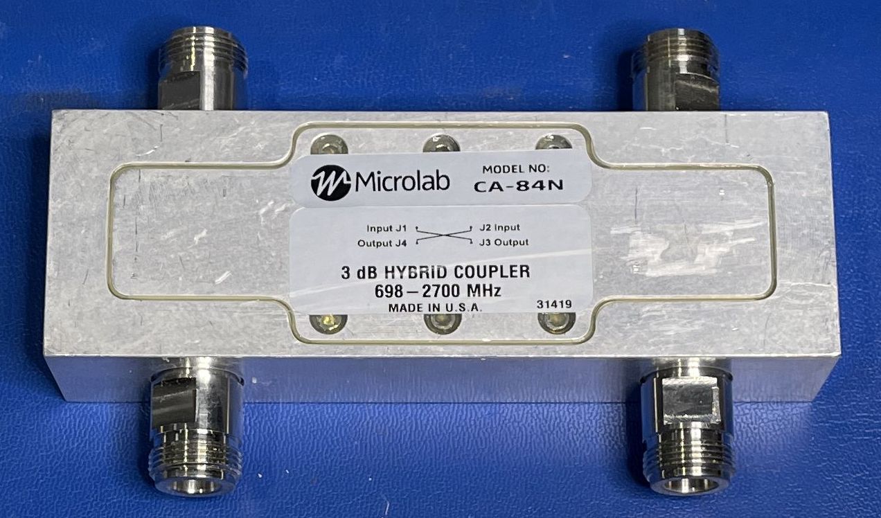 Microlab 3dB Hybrid Coupler 698-2700MHz 